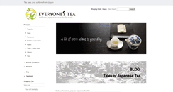 Desktop Screenshot of everyonestea.com